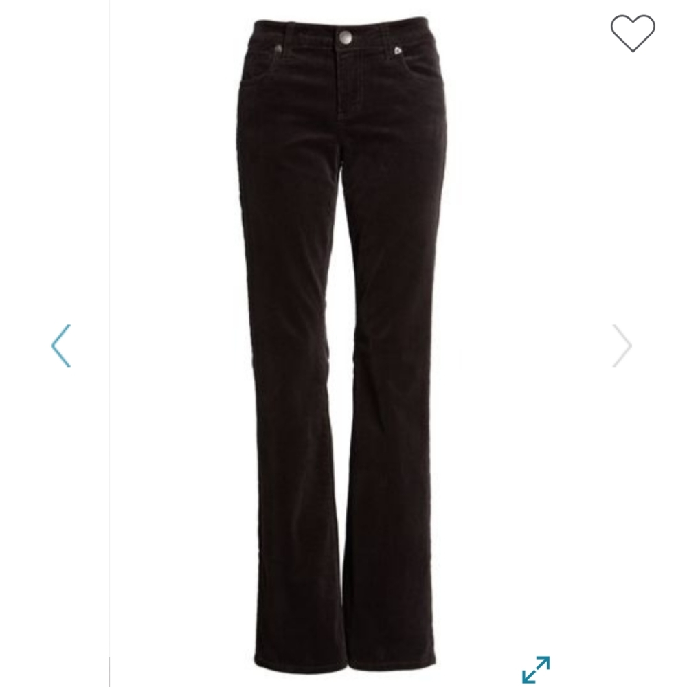 Gray Corduroy Bootcut Pants Size 10